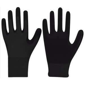Flat Nitrile, Black Polyester or Nylon Liner